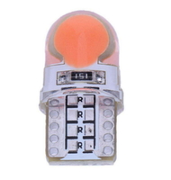 Светодиодная led лампочка 12V T10-COB СИЛИКОН КРАСНЫЙ (7119) 