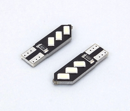 Светодиодная led лампочка 12В T10-5730-6 SMD (7126)