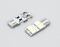 Светодиодная led лампочка 12В T10-5050-4 SMD(7128)