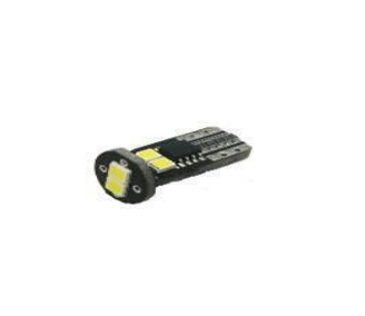 Светодиодная led лампочка 12В T10-2835-6 SMD драйвер CANBUS (7152)