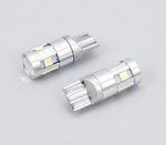 Светодиодная led лампочка 12/24В T10-3030-5 SMD SAMSUNG драйвер Красный(7170)