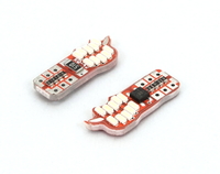 Светодиодная led лампочка 12В T10-3014-20 SMD CANBUS драйвер (7174) 