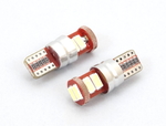 Светодиодная led лампочка 12В T10-5730-6 SMD CANBUS драйвер (7176)