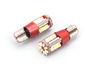 Светодиодная led лампочка 12В T10-3014-57 SMD CANBUS драйвер(7179)