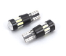 Светодиодная led лампочка 12В T10-7020-10 SMD CANBUS драйвер(7185)