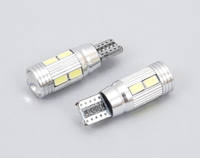 Светодиодная led лампочка 12В T10-5730-10 SMD CANBUS(7187) 