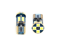 Светодиодная led лампочка 12В T10-3030-12SMD SUPER CANBUS(7194) 