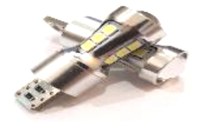 Светодиодная led лампочка 12/24В T10 / T15 -3030- 18 SMD (7198)