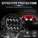 Светодиодная LED фара Allpin 69 Вт Spot,Flood,Стг, дхо (8846W69)