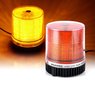 Проблесковый маячок LED желтый 12- 24 В, светодиодный на магните (6656YM)
