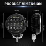 Светодиодная LED фара Allpin 69 Вт Spot,Flood,Стг, дхо (8846W69)