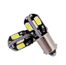 Светодиодная led лампочка 12В T4W-5730-8SMD (7206)