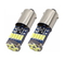 Светодиодная led лампочка 12В  T4W-4014-15 SMD CANBUS Желтый (7209)