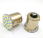 Светодиодная led лампочка 12В 1156-3014-22 SMD Одноконтактная Красный (7225)