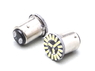 Светодиодная led лампочка 12В 1157-4014-19 SM Двухконтактная (7246)