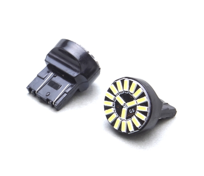 Светодиодная led лампочка 12В 7443-4014-19 SMD Безцокольная Двухконтактная(7248)