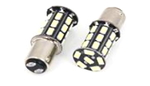 Светодиодная led лампочка 12В 1156-5730-27 SMD Одноконтактная(7272)