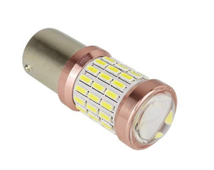 Светодиодная led лампочка 12/24В 1157-4014-60 SMD Двухконтактная (7293)