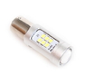Светодиодная led лампочка 12/24В 1156-2835-21 SMD Одноконтактная драйвер Желтый (7320)