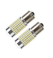 Светодиодная led лампочка 12/24В 1157-3014-144 SMD Двухконтактная Красный(7343) 