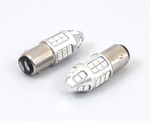 Светодиодная led лампочка 12/24В 1157-2835-40 SMD Двухконтактная(7349)