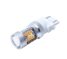 Светодиодная led лампочка 12В 3157-2835-21 SMD+3030-7 SMD Безцокольная Двухконтактная Белый/Желтый(7358)
