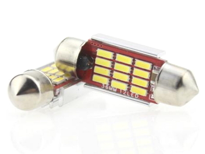 Светодиодная led лампочка 12ВFS-4014-12 SMD  мм(7376)
