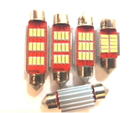 Светодиодная led лампочка 12В FS-4014-12 SMD 41 MM CANBUS драйвер (7387) 