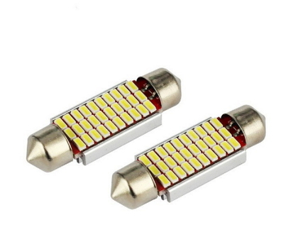 Светодиодная led лампочка 12В FS-3014-33SMD 41MM CANBUS драйвер (7390)
