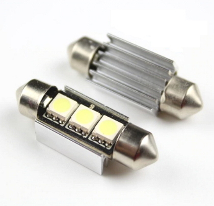 Светодиодная led лампочка 12В FS-5730-3SMD 31MM CANBUS драйвер (7391)