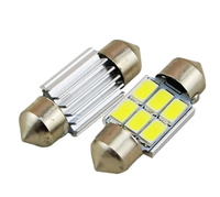 Светодиодная led лампочка 12В FS-5730-6SMD 31MM CANBUS драйвер (7394) 