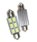 Светодиодная led лампочка 12В FS-5730-6SMD 36MM CANBUS драйвер (7395)