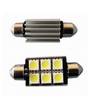 Светодиодная led лампочка 12/24В FS-2835-6 SMD 31 MM CANBUS драйвер (7397) 