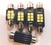 Светодиодная led лампочка 12/24ВFS-2835-6 SMD 41 MM CANBUS драйвер (7400) 