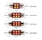 Светодиодная led лампочка 12/24 FS-3030-6 SMD 39MM CANBUS драйвер (7403)