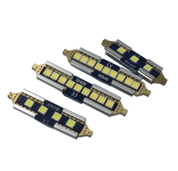 Светодиодная led лампочка 12В FS-3030-9 SMD 41MM CANBUS драйвер (7411) 