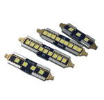 Светодиодная led лампочка 12В FS-3030-9 SMD 41MM CANBUS драйвер (7411)