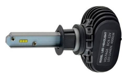 LED ЛАМПЫ ОСНОВНОГО СВЕТА H1 5000K 4000Lm type 9 v2 (7434)