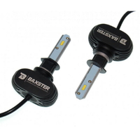Светодиодные автолампы  BAXSTER S1 H1 5000K 4000lm с радиатором (7487) 