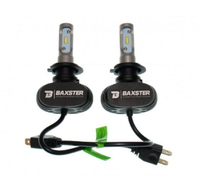 Светодиодные автолампы  BAXSTER S1 H1 6000K 4000lm с радиатором (7488) 