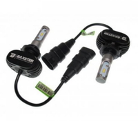 Светодиодные автолампы BAXSTER S1 HB4(9006) 6000K 4000lm с радиатором (7505) 