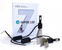 Светодиодные автолампы F7 SuperLed H3 12-24V chip COB (7518) 