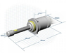 Светодиодные автолампы LedHead H1 CREE 6500K 45W 5400lm с пассивным охлаждением(7531)