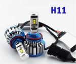 Светодиодные автолампы TurboLed T1 H11 6000K 35W 12/24v CanBus с активным охлаждением (7549)