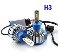 Светодиодные автолампы TurboLed T1 H3 6000K 35W 12/24v CanBus с активным охлаждением (7550) 