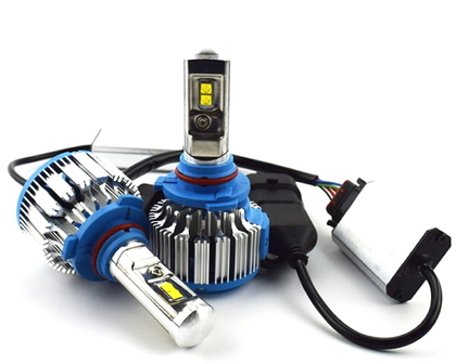 Светодиодные автолампы TurboLed T1 HB3 6000K 35W 12/24v CanBus с активным охлаждением (7553)