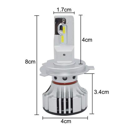 Светодиодные лампы LED H4 H/L 5000K 6000Lm CR type 29 (7689)
