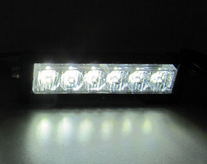 Стробоскопы S5-6 LED  Federal signal белые 12В (7798)