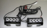 Стробоскопы красно/синие Federal signal S5-4 LED-12В(7806)