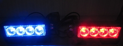 Стробоскопы красно/синие Federal signal S5-4 LED-12В(7806)